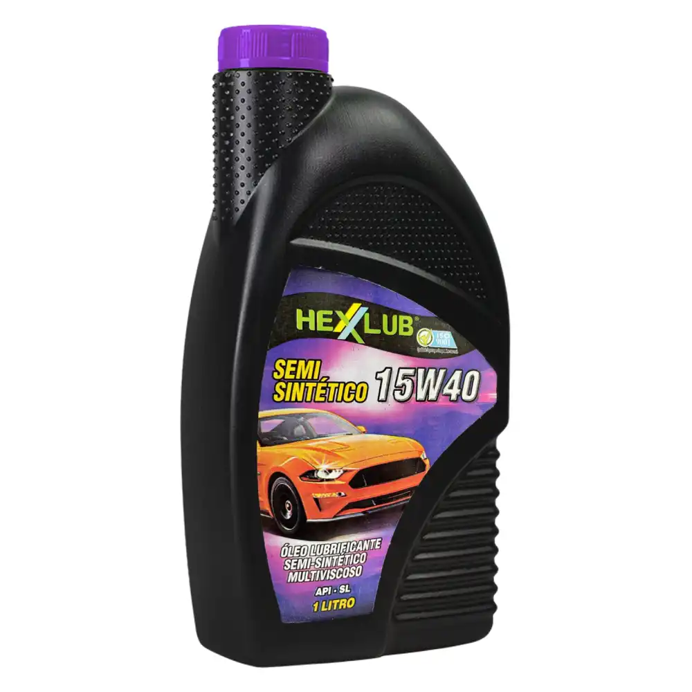 ÓLEO DO MOTOR HEXXLUB - MAX PROTECTION API-SL 15W40 SEMISSINTÉTICO